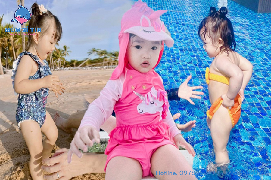 Bảo quản đồ bơi trẻ em đúng cách sẽ giúp cho đồ bơi mới tinh tươm